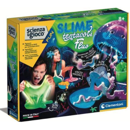 Clementoni Science & Play - Slime Neon Tentacles